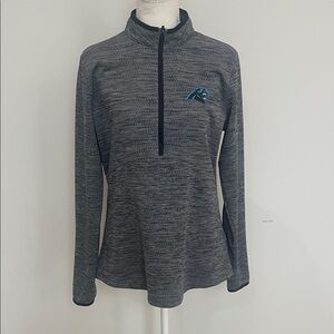 Women's Gray Quarter-Zip Pullover